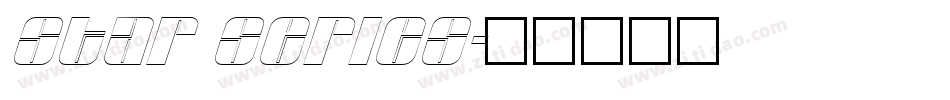 Star Series字体转换